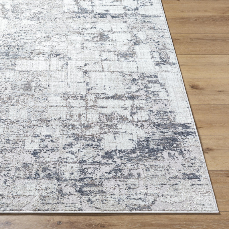 Sykeria Abstract Rug, Rectangle 5'3" x 7'