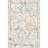 Floral Rug Botanical Birds Print Nature Plants Washable Non-slip Natural Ivory-350879102-345409560