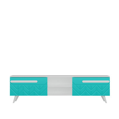 Buker Unfinished TV Stand for TVs up to 55"