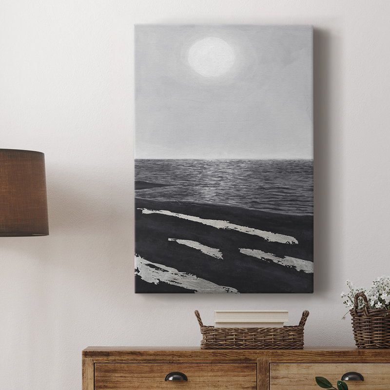 Silver Shoreline II - galerie sur mesure, H 18 po x l 12 po