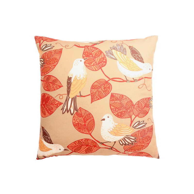 Floral Throw Pillow, No Insert - Cover Only