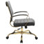 Fauteuil de bureau pivotant en cuir Naudain-53751976-132200685