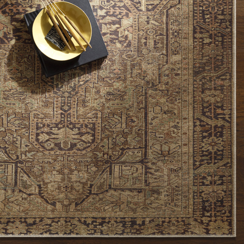 Heyward Oriental Indoor Rug, Rectangle 8'10" x 12'