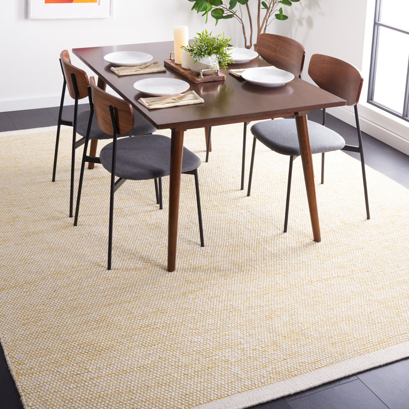 Tapis Natura 776 jaune / ivoire, Rectangle 4 pi x 6 pi