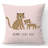 Idabel ROAR! LOVE YOU Square Throw Cushion