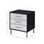 Table de chevet 3 tiroirs