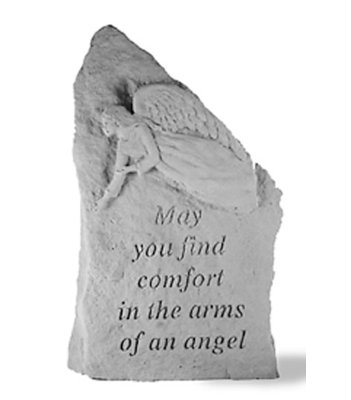 Weather Resistant Concrete Religious & Spiritual Memorial Plaque/Stone