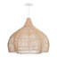 Luminaire suspendu beige à 1 lumière Aquera-212295820