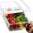 Sorbus Clear Acrylic Pull Out Fridge Drawer with Handle