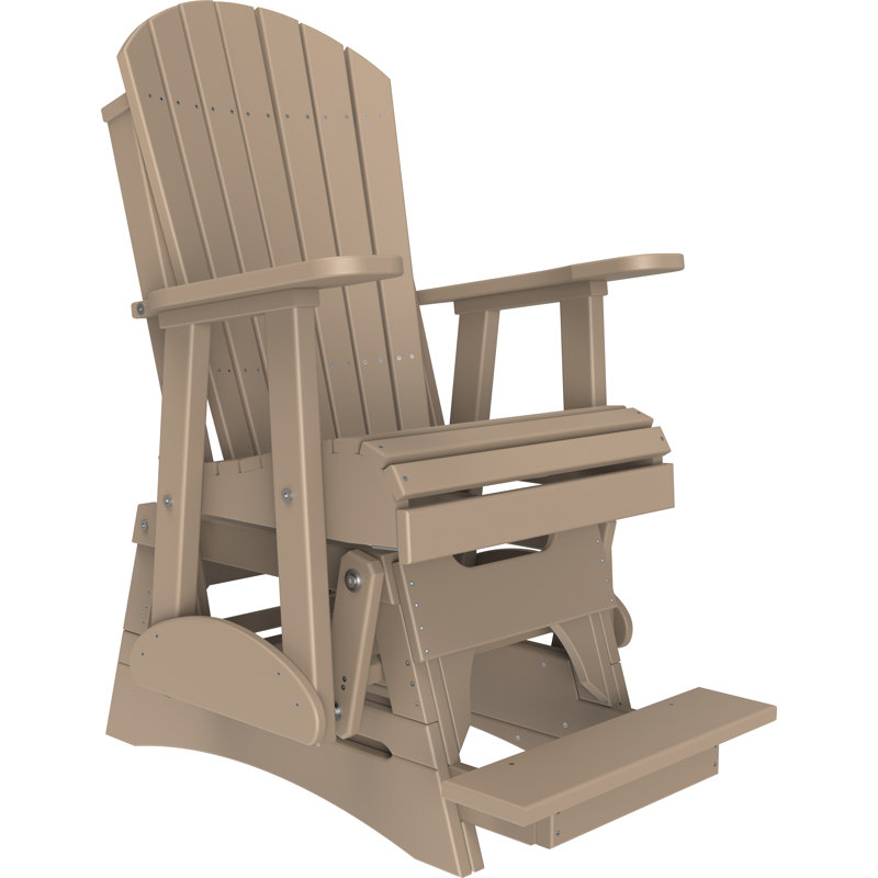 Outdoor Glider, Weather Wood