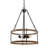 Azar 3-Light  Drum Pendant