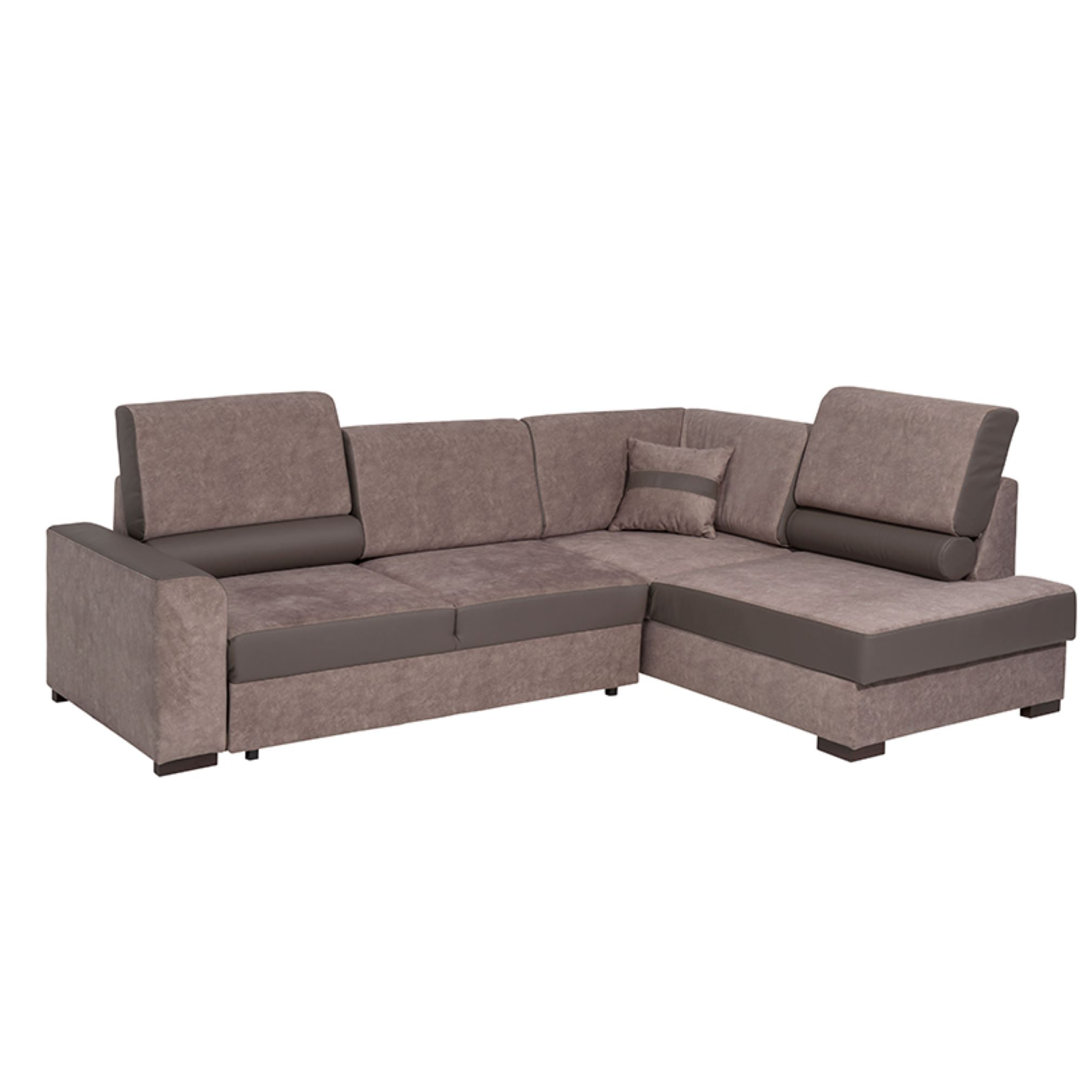 Ecksofa Herto mit Bettfunktion