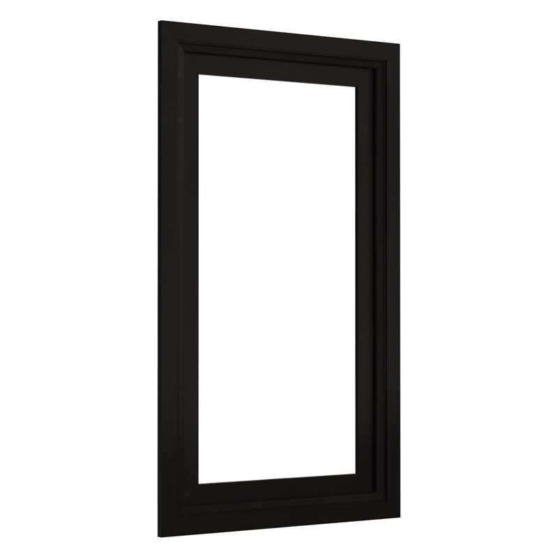 Damask® Medicine Cabinet Surround, 15" Wide, Batiste Black