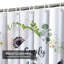 Rideau de douche floral à 12 crochets Floral Eucalyptus-790161069
