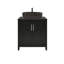 Meuble-lavabo simple 30 po avec lavabo moderne autoportant-620386557