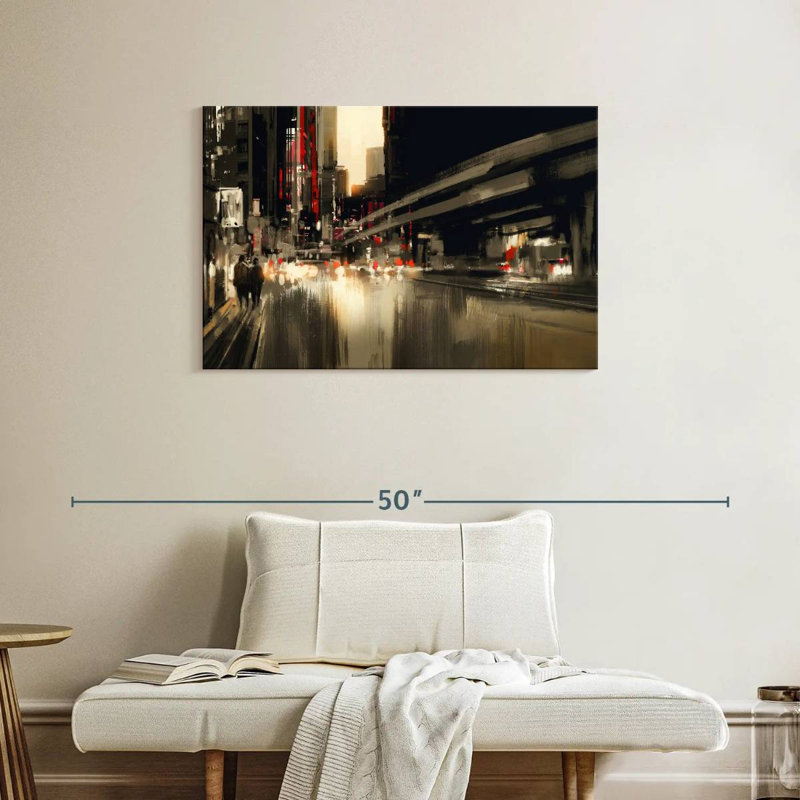 «Sirci City Abstract», H 24 po x l 36 po
