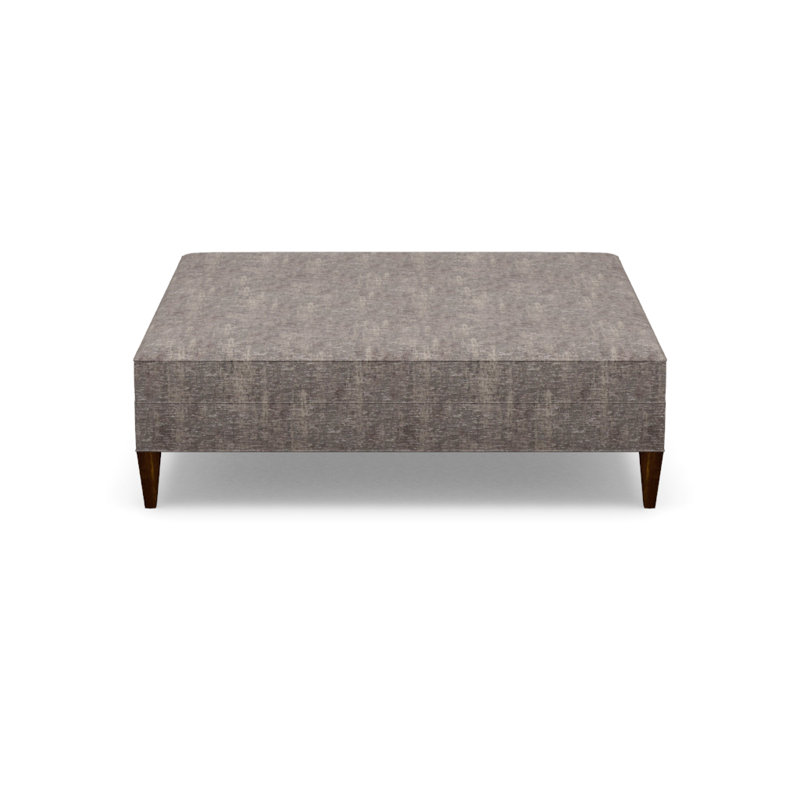 Square Ottoman, 8938-81, Walnut
