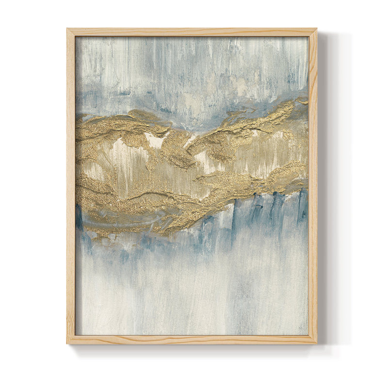 Touch of Frost II, reproduction encadrée - bois massif, Naturel, H 11 po x l 9 po