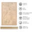 1889 Puget Sound Map, affiche sur papier-1287946380