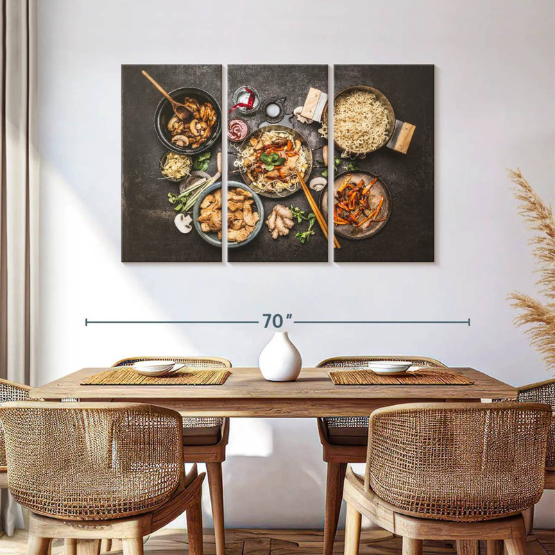 Nouilles Yarlin Asian Cuisine, H 36 po x l 57 po
