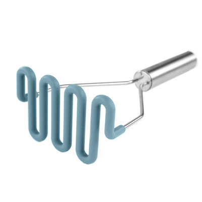 Couleur bleu ardoise - Presse-purée en silicone SS