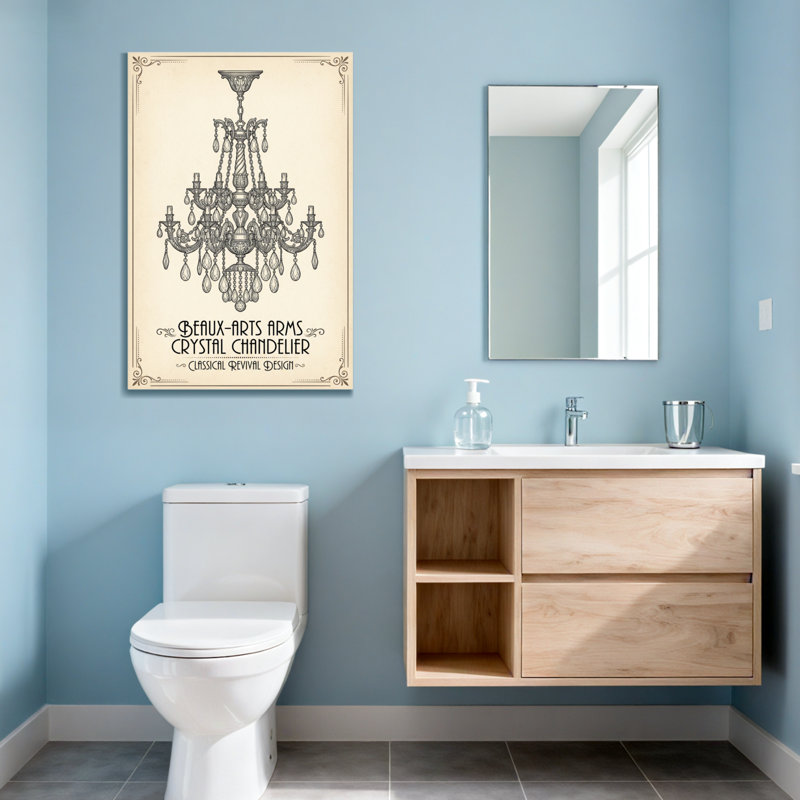 Lustre en cristal Fashion Beaux Arts Arms, H 16 po x l 24 po