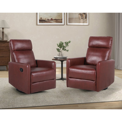 Wem Upholstered Swivel Recliner