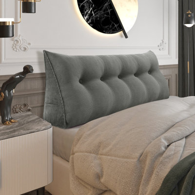 Coussin de lecture Sit-up Back Comfort 100% coton velours côtelé