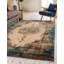 Tapis brun à motif oriental Garth-40281151