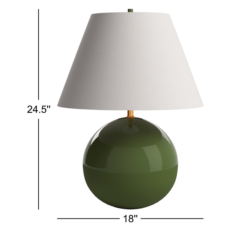 Parsley Table Lamp, Green