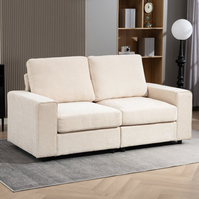 70.8'' Square Arm Sofa ,Modern Style Upholstered Loveseat