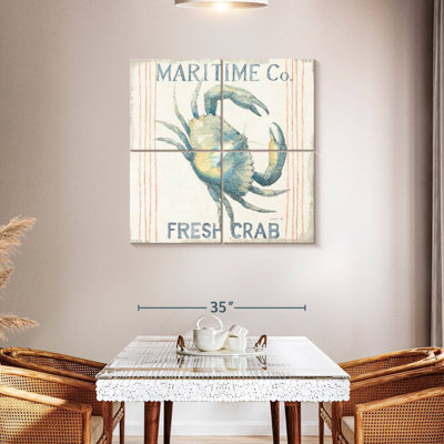 Kema Floursack Nautical Square III Wall Sign