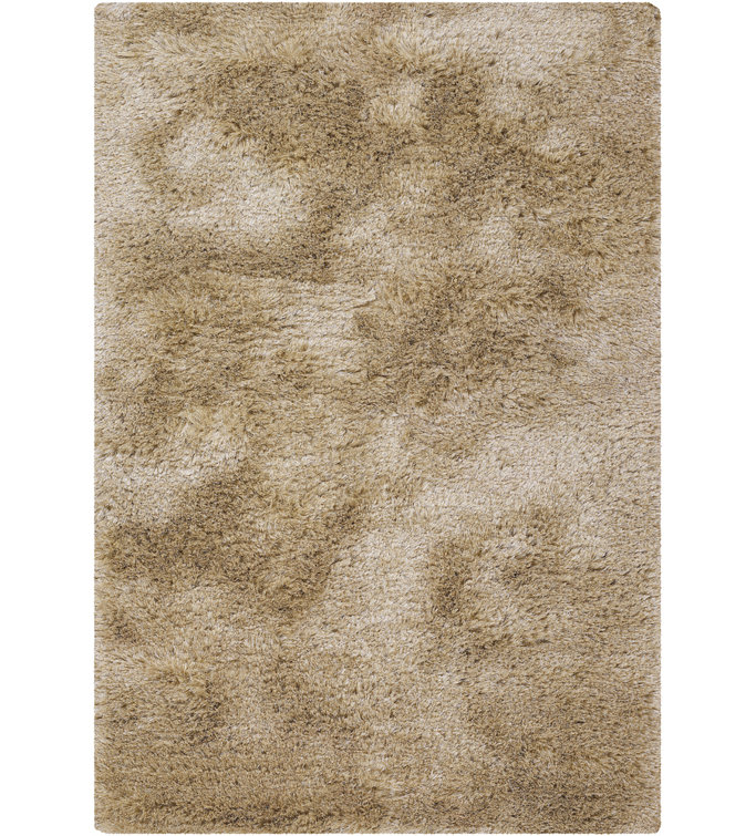 Tapis beige/blanc fait main Heike