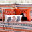 Cozy Cottage Red/Pink/Blue Microfiber Reversible Comforter Set-818368278