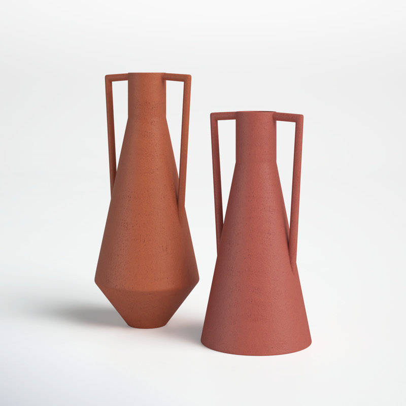 Hays 12.15'' Iron Table Vase