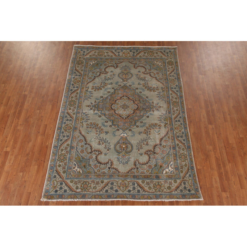 Tapis traditionnel sur-teint 6 x 9