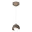Brooklyn 1 - Light Single Globe Pendant-831006405-820903364