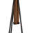 Reclaimed Wood And Metal Freestanding Coat Rack With Hooks Use In Bedroom