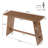 59" Solid Wood Bar Table, Rectangular Home Bar Table