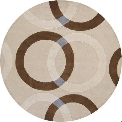Bense Garza Tan Area Rug
