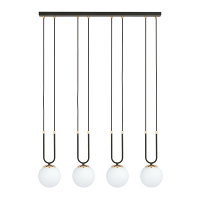 Spahn 4 - Light Black Kitchen Island Pendant