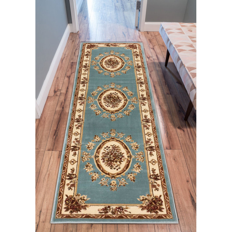 Conover Oriental Synthetic Area Rug, Runner 67cm x 220cm