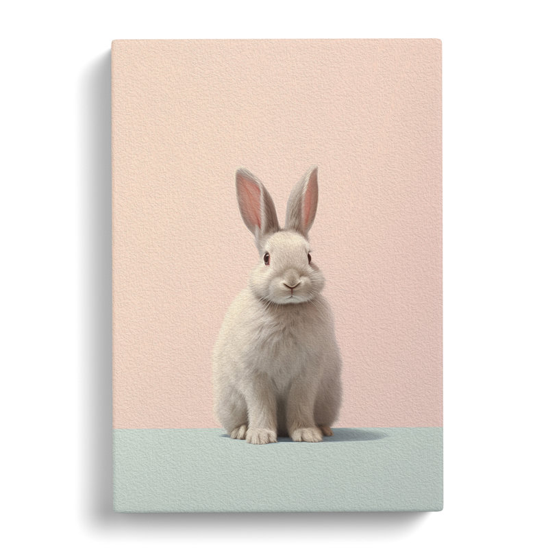 Rabbit Minimalism No.2 - Print, 76cm H x 50cm W x 3cm D