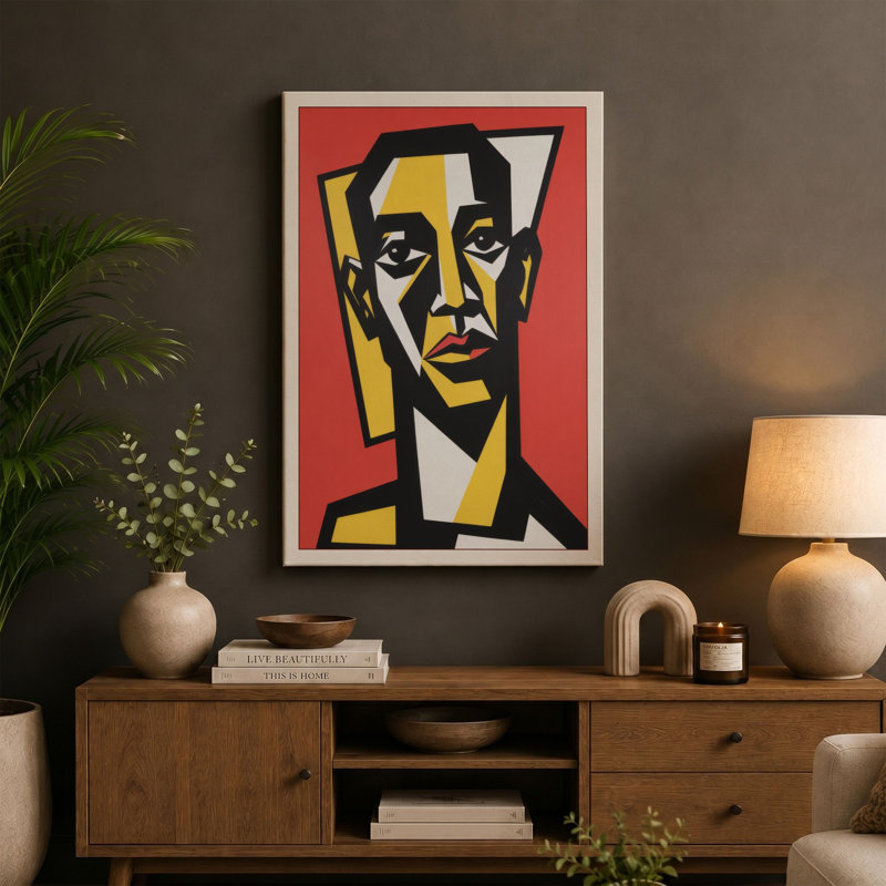 Print, 18x12 - 45.7 x 30.5 cm, Ochre Border