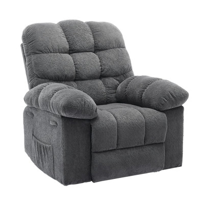 Méridienne confortable, fauteuil d'appoint ergonomique rembourré avec structure en acier robuste pour le salon, la chambre à coucher et la chambre de bébé