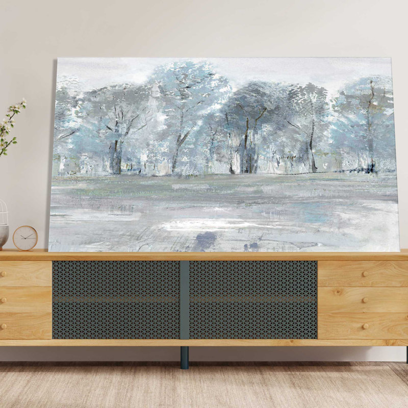 High Meadow I par Susan Jill - Peinture, L 30 po x H 18 po, Toile tendue