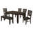 Cappuccino 6-piece Dining Set