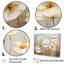 Minimalisme, jaune, jaune, bouton d'or - impressions sur toile-95879390-95879387