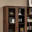 Bibliothèque en bois massif de luxe clair