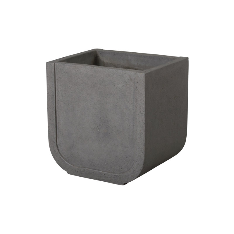 Tynae Handmade Pot Planter, Gray, 84" H x 15" W x 20" D